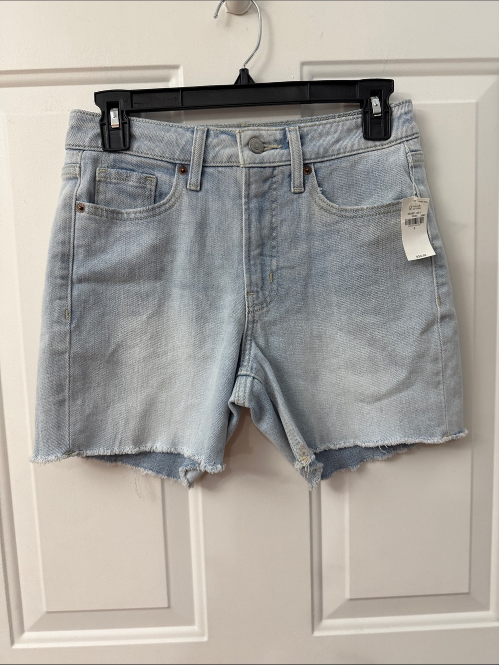 Old Navy Light Wash Denim Cutoff Shorts